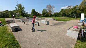 Alexandra Skate Park Cramlington Corner View