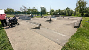 Alexandra Skate Park Cramlington Corner View 2