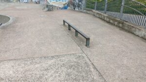 Whitley Bay Skate Park Grind Rail