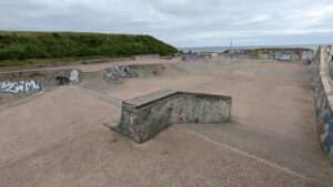 Whitley Bay Skate Park Street Section