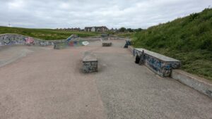 Whitley Bay Skate Park Street Section