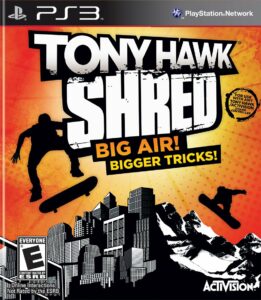 Tony Hawks Shred Skateboard Game