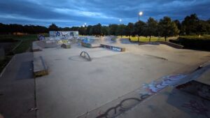 North Shields Skate Park Street Section