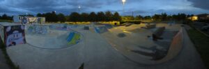 North Shields Skate Park Panorama